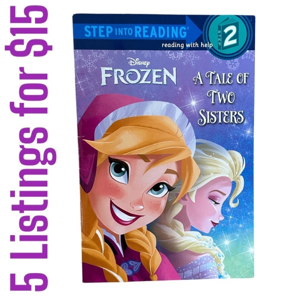 5/$15 Disney Frozen Book Step 2 A Tale of 2 Sisters